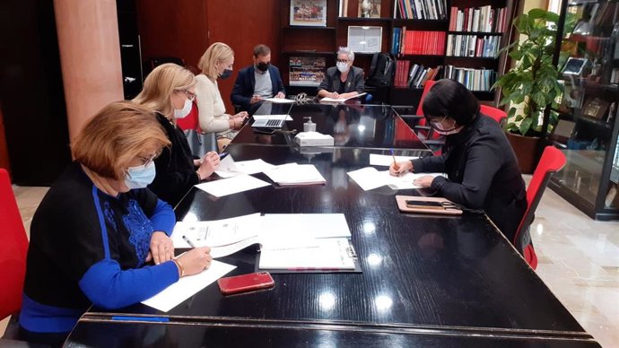 Presentación de los presupuestos por parte de la regidora de Justicia Social, Feminismo y Lgtbi, Sonia Vivas.