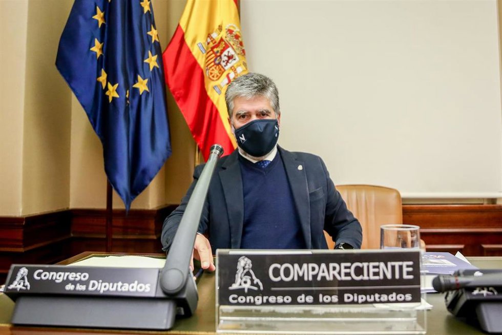 El ex director general de la Policía Ignacio Cosidó comparece en la comisión de investigación de la operación Kitchen del Congreso 