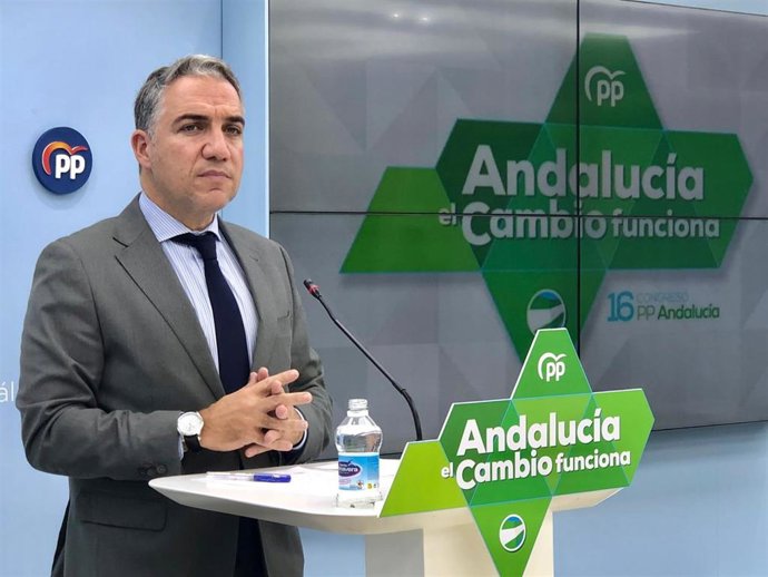 El presidente del PP-A, Elías Bendodo