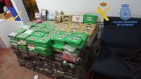 Aprehendidos 648 kilogramos de cocaína ocultos en un contenedor en el Puerto de Algeciras (Cádiz)