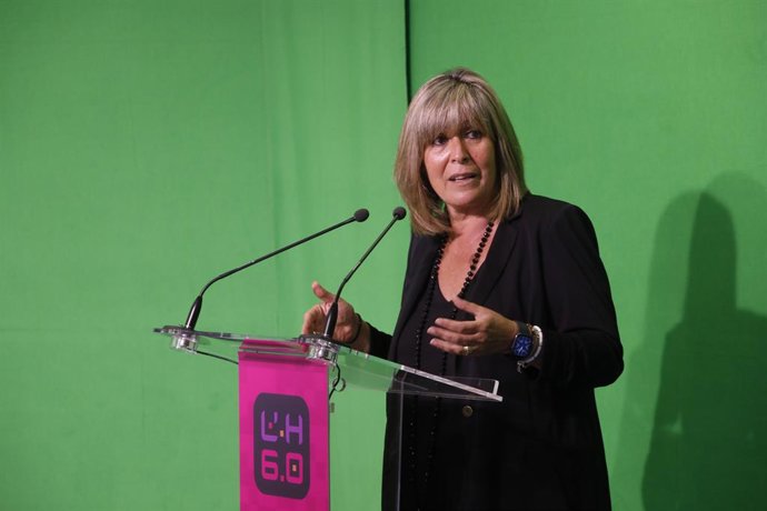 Archivo - La alcaldesa de L'Hospitalet de Llobregat (Barcelona), Núria Marín, ha abierto este martes las jornadas #L'Hospitalet 6.0