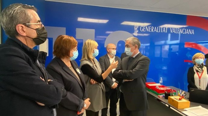 Presentación del sistema AML en el Centro de Coordinación de Emergencias