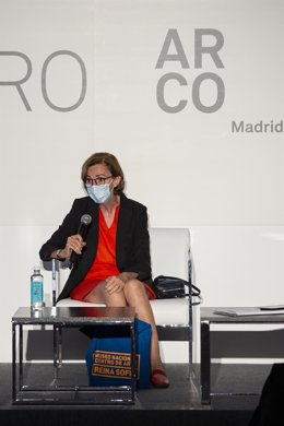 Archivo - La directora general de Bellas Artes, María Dolores Jiménez-Blanco