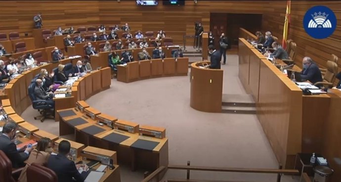 Un momento del debate de las enmiendas de totalidad al presupuesto de 2022