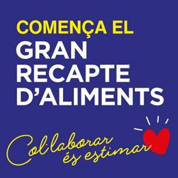 Cartel del Gran Recapte del Banc dels Aliments