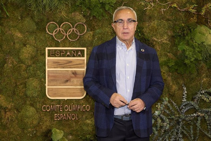 El presidente del Comité Olímpico Español (COE), Alejandro Blanco, en el II Congreso de Sostebilidad de dicho organismo.