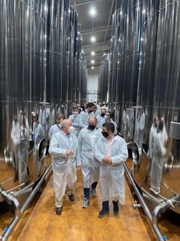 Inauguración de las nuevas instalaciones de oleoturismo en 'La Bedmarense'