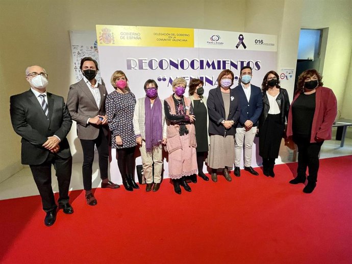 Entrega de los reconocimientos Meninas