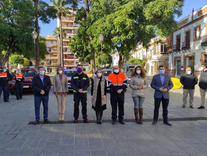 El Equipo de Gobierno del Ayuntamiento de Alcalá de Guadaíra (Sevilla) ha presentado este viernes los nuevos vehículos.