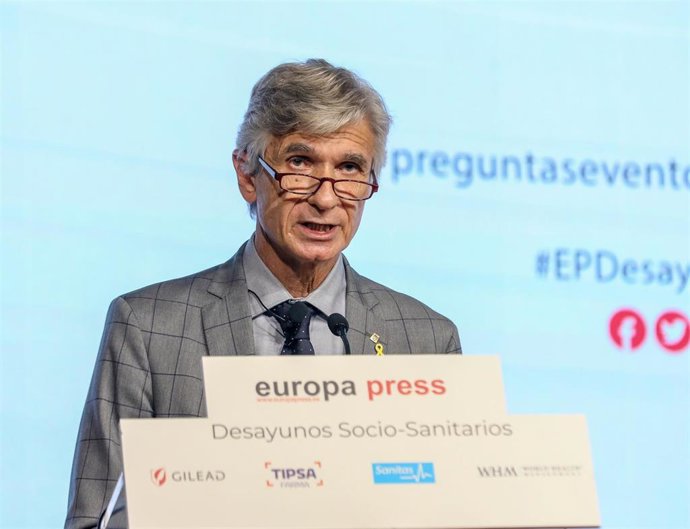 Archivo - El conseller de Salud de Catalunya, Josep Maria Argimon. - Archivo