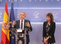 Santiago (Unidas Podemos) acusa a Bolaños de "confundir" con la Ley de Amnistía aunque no se meterá a nadie en la cárcel