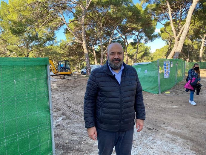 El presidente de la Junta Territorial del PP de Palma, Jaime Martínez.