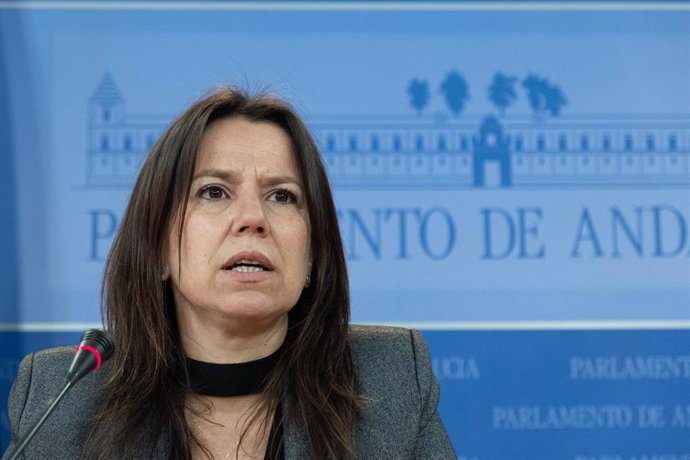 Archivo - La portavoz del PP-A en la comisión de investigación de la Faffe, Ana Vanessa García.