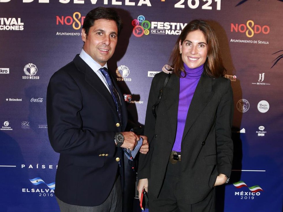 Francisco Rivera y Lourdes Montes en los Premios Festival de Naciones