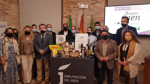 Presentación del mercado navideño Degusta Jaén.