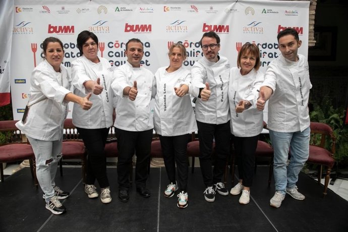 Los chefs del Córdoba Califato Gourmet.