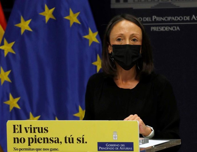 La portavoz del Gobierno del Principado, Melania Álvarez