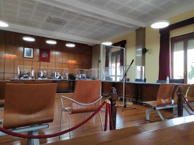 Archivo - Sala de vistas de la Audiencia de Jaén