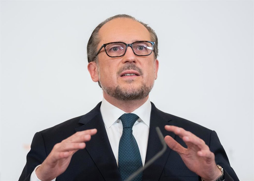 El canciller de Austria, Alexander Schallenberg