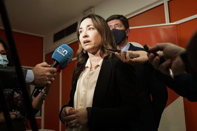 La coordinadora provincial de Ciudadanos (Cs) en Sevilla, Isabel González