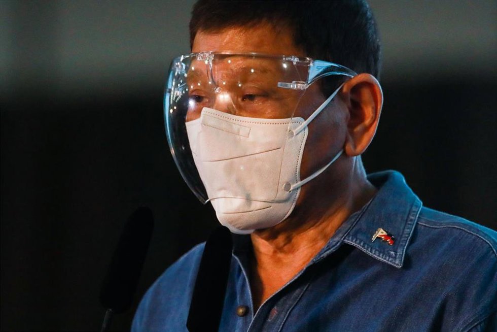 Archivo - Rodrigo Duterte, presidente de Filipinas.