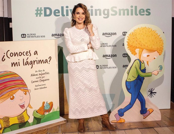 La periodista Carmen Chaparro ha publicado, de la mano de Amazon, su primer libro infantil '¿Conoces a mi lágrima?' cuyos beneficios de venta se destinarán a Aldeas Infantiles SOS