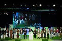 El XVI Congreso del PP-A arranca con la constitución de la mesa presidida por Marifrán Carazo