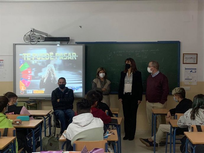 Presentación de la campaña 'Te puede pasar' en Arcos de la Frontera.