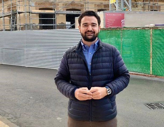 El portavoz del PP La Unión, Joaquín Zapata