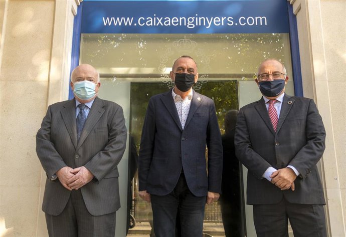 Félix Masjuan, Miquel Pueyo y Joan Cavallé.