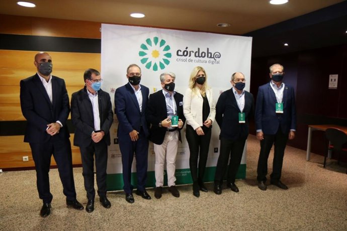 Inauguración del primer congreso 'Córdoba Crisol de Cultura Digital' en el Rectorado.