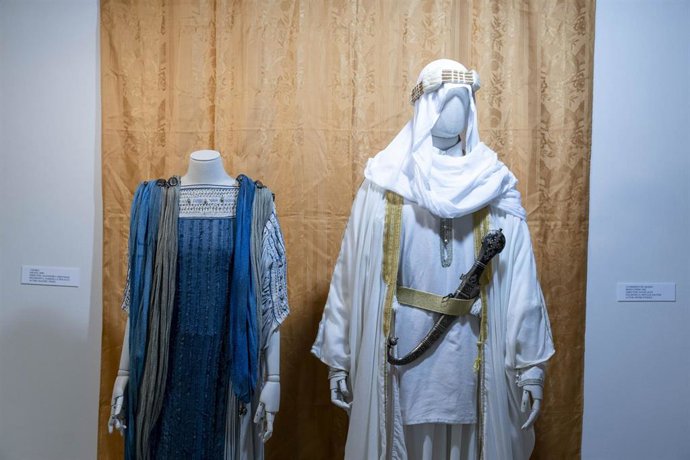 Una de las piezas de vestuaria de la muestra de Fical correspondiente a Lawrence de Arabia