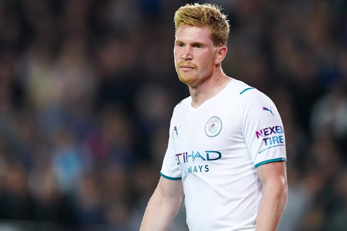 Kevin De Bruyne of Manchester City during the UEFA Champions League, Group A football match between Club Brugge KV and Manchester City on October 19, 2021 at Jan Breydelstadion in Bruges, Belgium - Photo Jeroen Meuwsen / Orange Pictures / DPPI