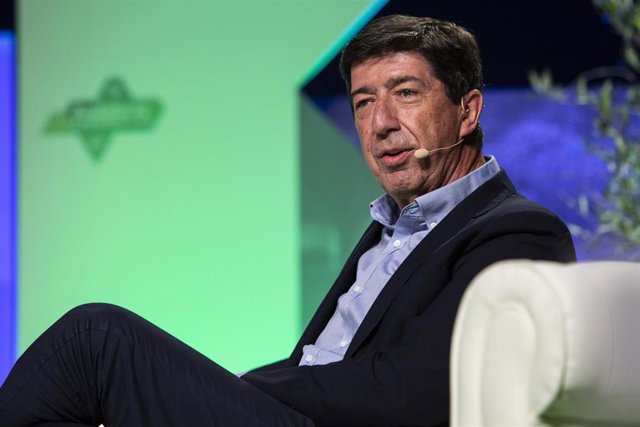 Intervención del coordinador de Ciudadanos (Cs) en Andalucía y vicepresidente de la Junta de Andalucía, Juan Marín,  en el  XVI Congreso Autonómico del PP Andaluz que se desarrollará este fin de semana en el Palacio de Congreso de Granada bajo el lema 'An