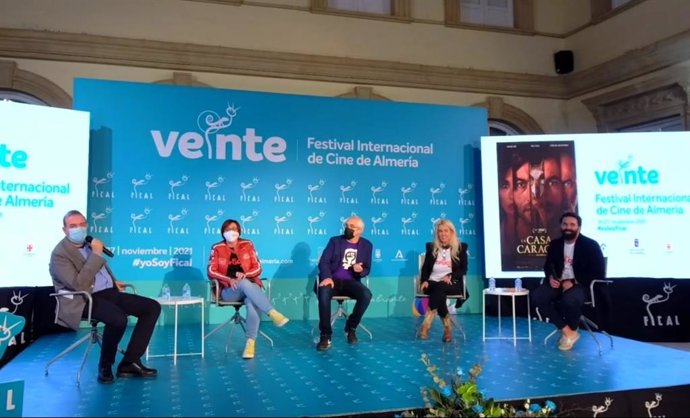 Presentación de 'La casa del caracol', de Macarena Astorga, en el Festival Internacional de Cine de Almería.