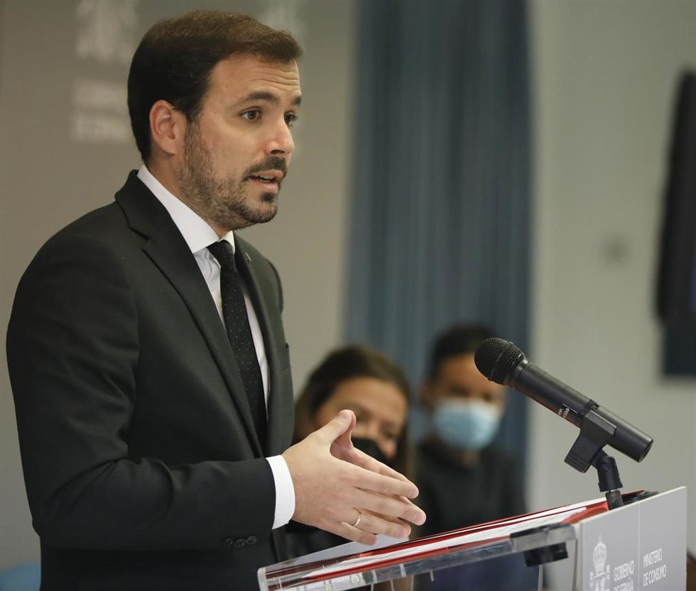 El ministro de Consumo, Alberto Garzón