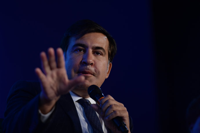 El expresidente de Georgia Mijail Saakashvili