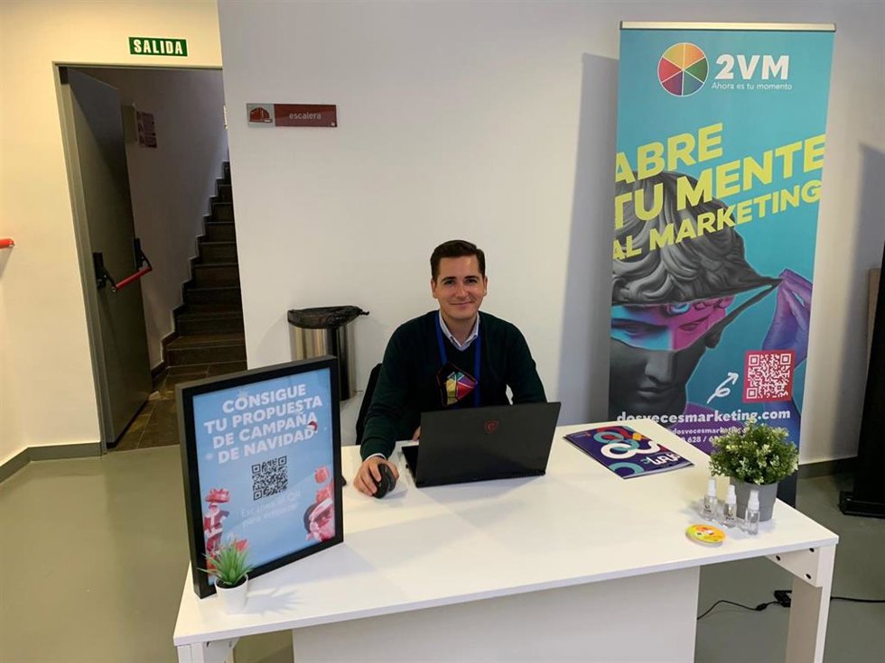En Torre Pacheco, la agencia ha contado con un stand propio en la I Feria de Dinamización del Comercio de la Región de Murcia