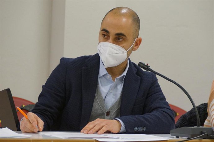 El portavoz de Cs en la Comarca del Somontano, Luis Domínguez.