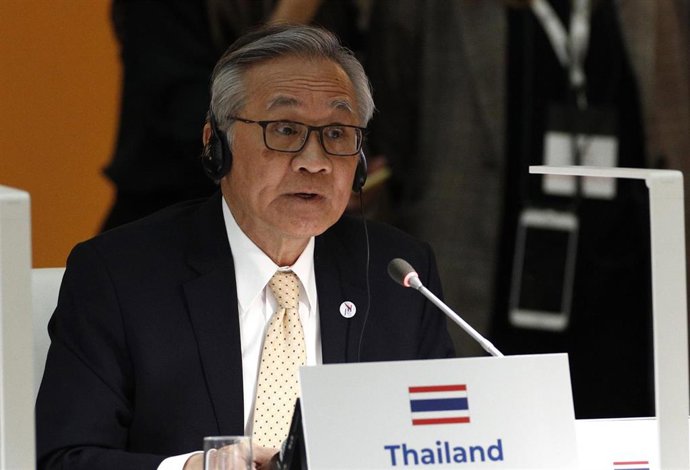 Archivo - El ministro de Asuntos Exteriores de Tailandia, Don Pramudwinai.