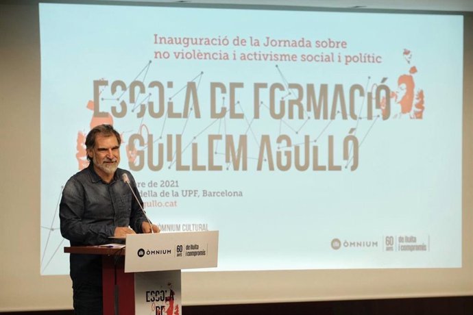 El presidente de mnium Cultural, Jordi Cuixart