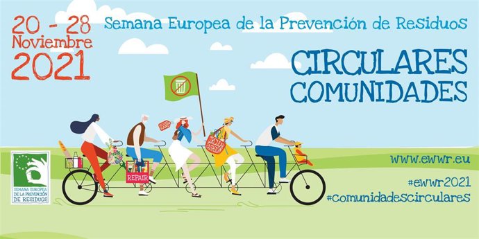 El Gobierno de Aragón se suma a la celebración de la Semana Europea de la Prevención de Residuos 2021.