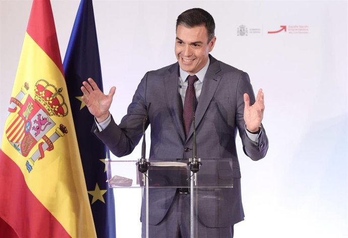 El presidente del Gobierno, Pedro Sánchez