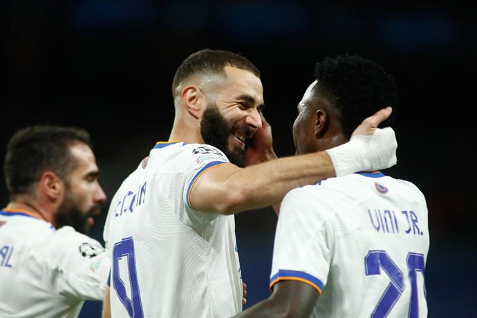 Vinicius y Benzema