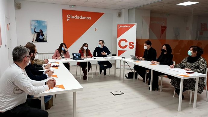 La coordinadora autonómica de Ciudadanos, Gemma Villarroel, encabeza la reunión en León del Comité Autonómico itinerante.