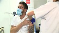 La vacunación con pauta completa de la población diana madrileña llega ya al 90%