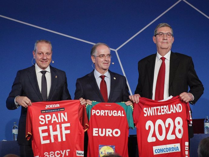España organizará el Europeo masculino de balonmano 2028 junto a Portugal y Suiza