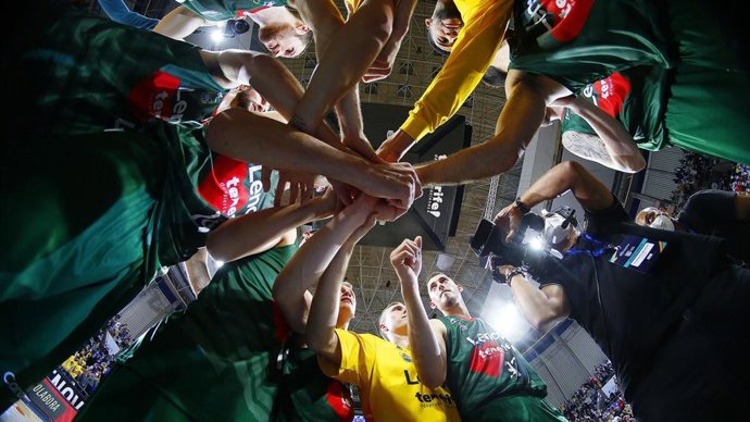 Jugadores del Lenovo Tenerife