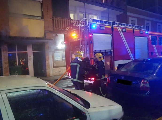 Incendio cerrajería Ciudad Real