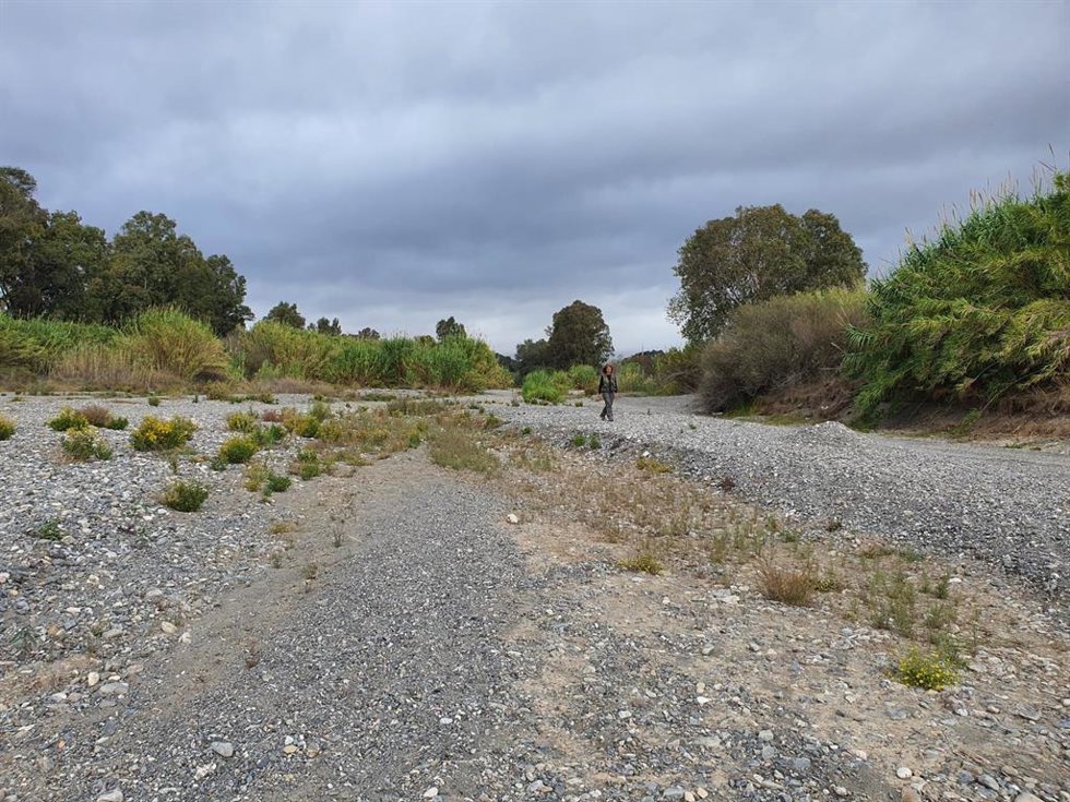 Desembocadura del río Genal en el Guadiaro